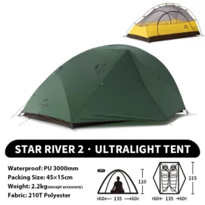Naturehike Star-River Ultralight Waterproof Tent 2 People